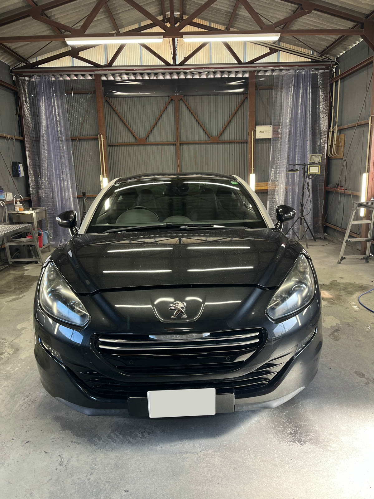プジョーRCZ ビフォー ガンメタ