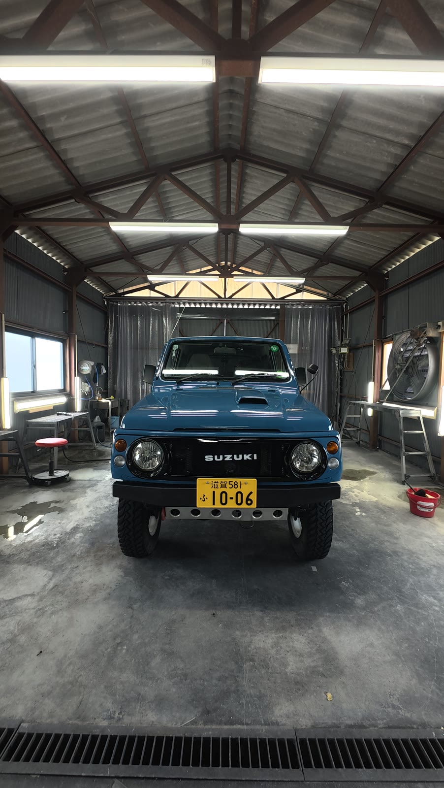 スズキ ジムニー JA12 アフター プロフェッショナルブルー